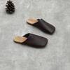 Moda GKTINOO 2025 Nuove Scarpe da Donna Fatte a Mano in Vera Pelle con Suola Morbida Casual Punta Tonda Slip-on Pantofole Piatte
