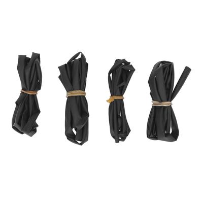 4-teiliges Schrumpfschlauch-Set mit selbstklebendem Elektro-Sortiment, 3 mm, 4 mm, 5 mm, 6 mm, 1 Meter