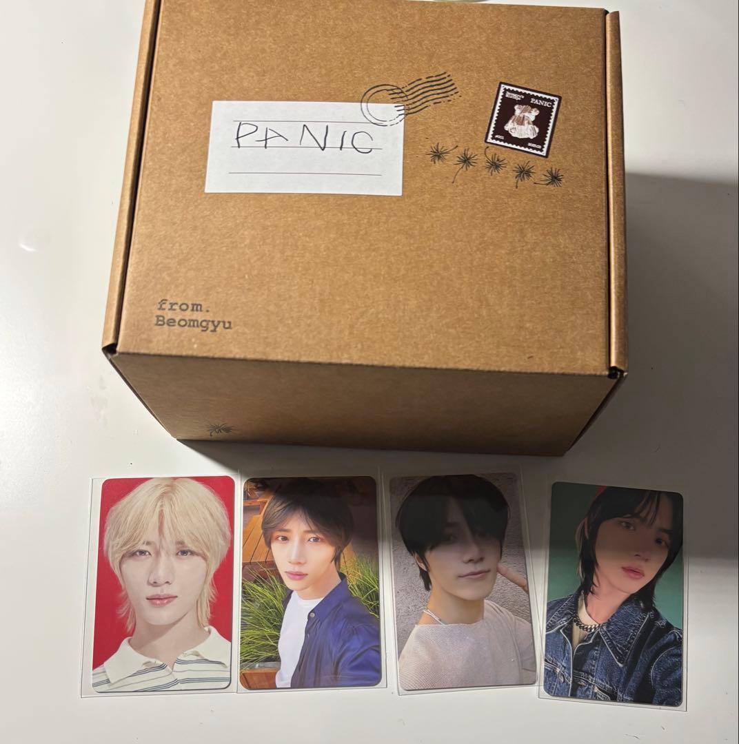 

[USED] TXT Beomgyu Panic with 4 bonus trading cards