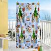 Bluey Family Adventure Beach Towel Super Soft Microfiber Quickdry Fabric Comfortable Lightweight Perfect for Traveling Yoga Camping and Swimming
