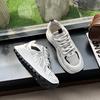 Internet celebrity platform dad shoes women 2025 autumn new casual sports women's shoes mesh super fire thin running shoes