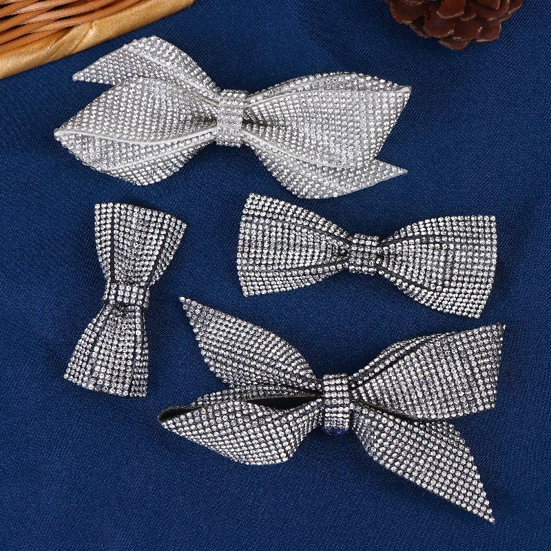 Luxury Rhinestone Brooches For Women Unisex Pearl Bow Knot Pins Banquet Party Backpack Gifts Jewelry Accessories