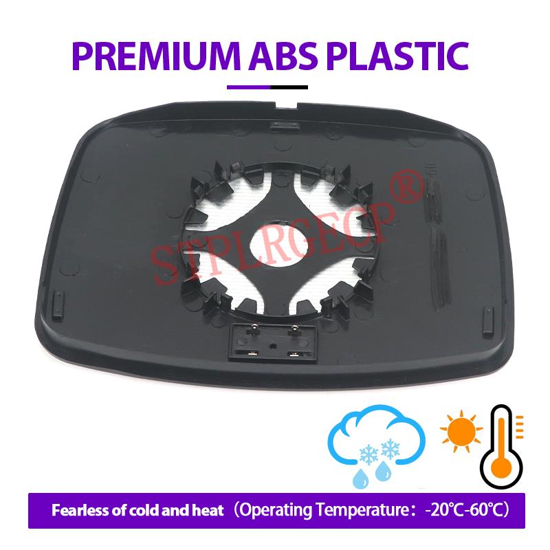 Stplrgecp P Driver Side Left or Right Door Side Heated Wing Mirror Glass Lens for Mercedes-Benz V-Class Vito MPV W638 1996-2003