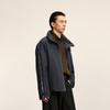 CROQUIS Men's Hooded Raglan Sleeve Jacket