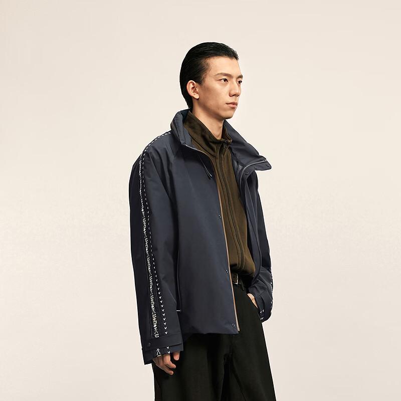 CROQUIS Men's Hooded Raglan Sleeve Jacket