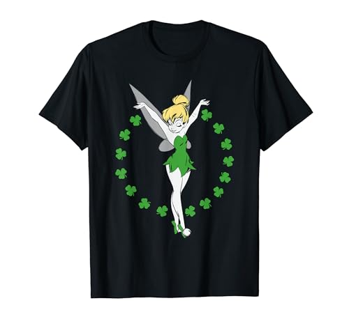 Disney Tinkerbell Ring Shamrock St. Patrick s Day T-Shirt