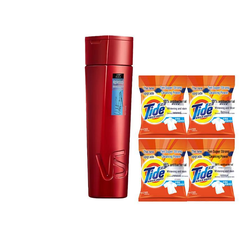 

Vidal Sassoon Moisturizing Anti-Dandruff Shampoo & Tide Detergent Bundle