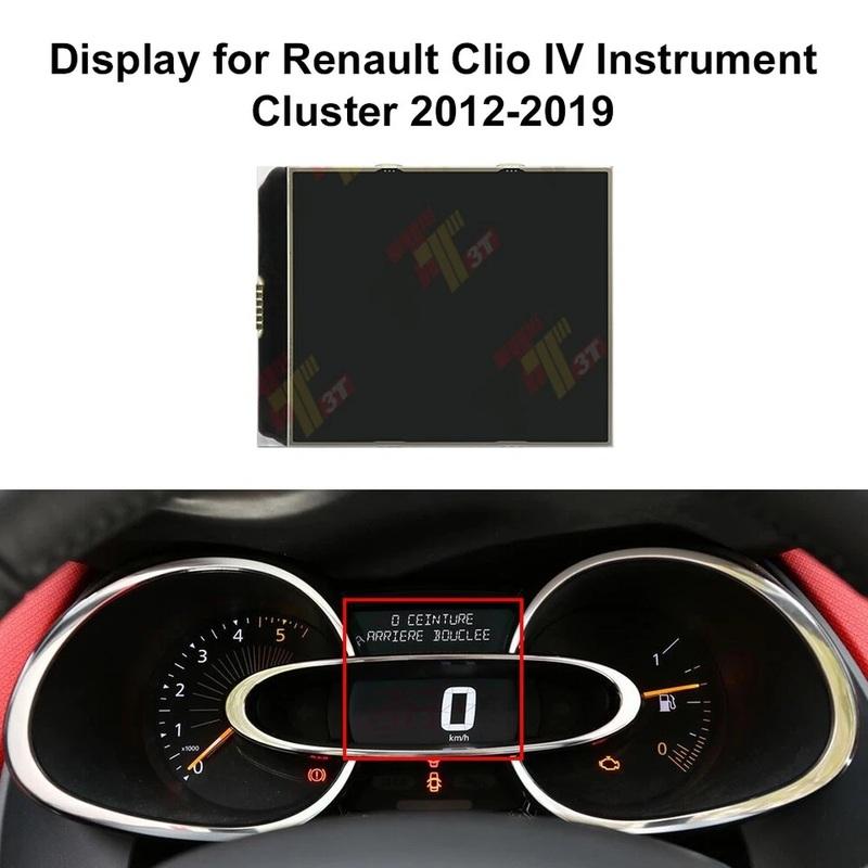 

Display for Renault Captur I Clio IV Trafic III Mk2 and Opel Vivaro B Instrument Cluster