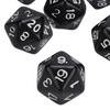 Polyhedral Dice Set Plastic Lightweight 20 Sided Dice for Role Playing Table Games Table Game Polyhedral Dice