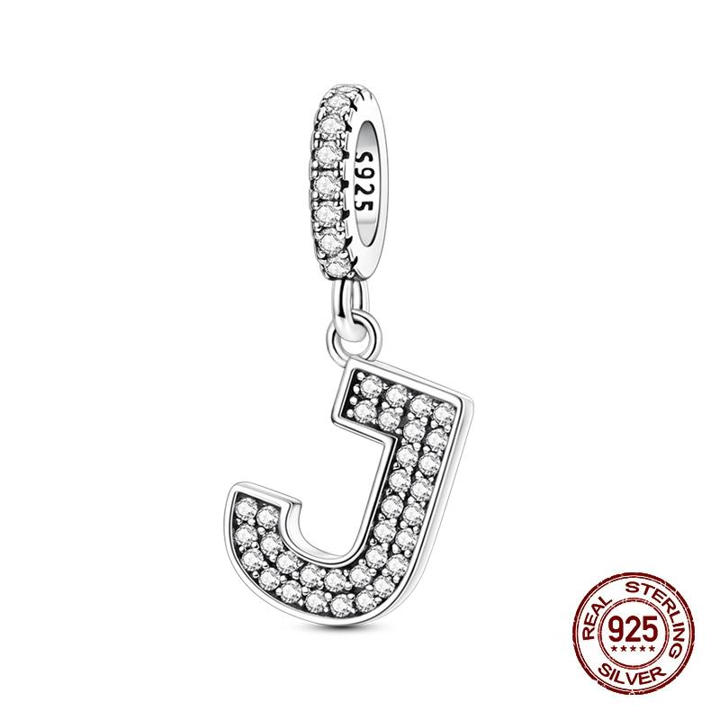 Classic Copper 26 Letters A-Z Alphabet Charms Beads Fit Original Bracelet Bangle Necklace Dangle Women Jewelry Gift