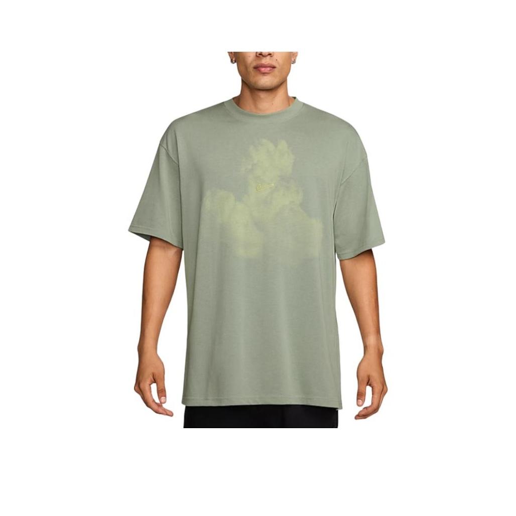 

Nike Sportswear Running Minimalist Short Sleeve T-Shirt Men Tops Dark-Green HJ0779370 M