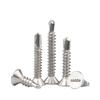 410 Stainless Steel Countersunk Self-Drilling Screws