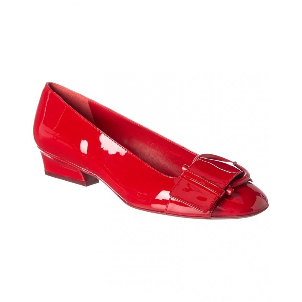 

Salvatore Ferragamo Патентованные туфли Ferragamo Bessie красный