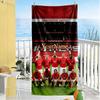 Manchester Customized Name Beach Towel Quick-Dry Soft Microfiber