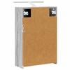 Bathroom Mirror Cabinet Grey Sonoma 43 x 16 x 62.5 cm