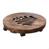 Flower Pot Stand with Wheels, Wooden Shelf, Swivel Base, Stable Support, Easy To Clean, Suitable for