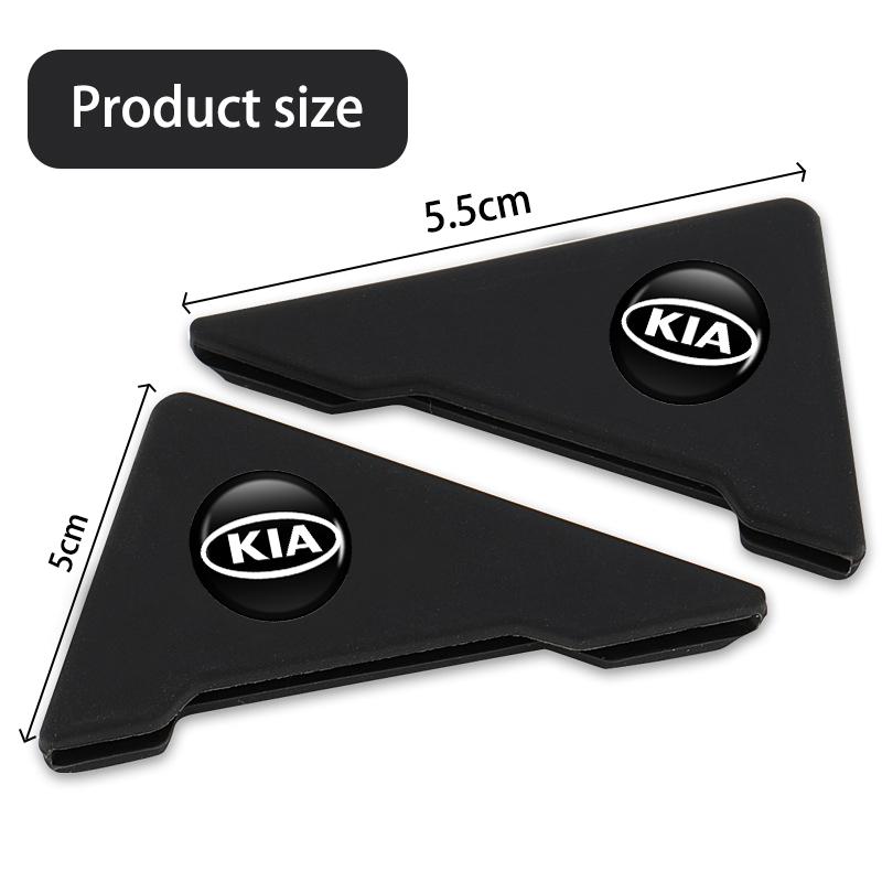 GWXN5 Silicone Car Door Corner Protective Cover Anti-Scratch Sticker For KIA Cerato Soul Venga Forte Spectra Sedona Niro Cadenza