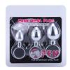 Metallic Pull Ring Butt Plug Beginner's Entry Anal Expansion G-Spot Anus Toys for Men and Women
