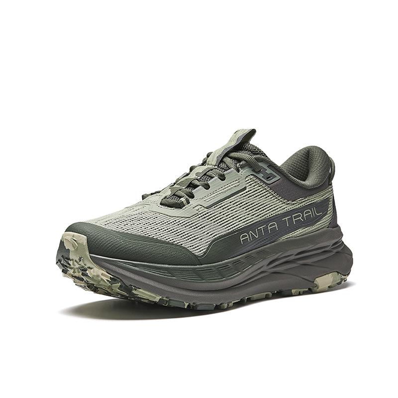 Anta Kunlun Comfortable Fashion Versatile Shock Absorbing Wear Resistant Rebound Outdoor Function Fabric Rubber Low Top Running Shoes 112625591-3