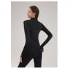 New Sports Jacket For Women With Nude Feeling, Slim Fit And Slimming, Zipper Yoga Suit, Long Sleeved Outdoor Running And Jumping Exercise Fitness Top
