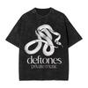 T-shirt Lavata Deftones Snake Band T-shirt Vintage Street Private Album Musicale Uomo Donna Streetwear Cotone Magliette Estive