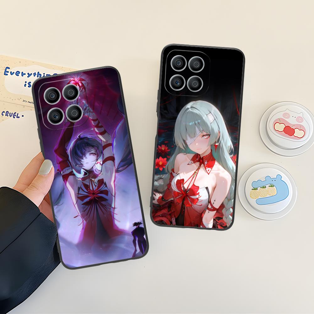 Wuthering Waves Phrolova Mattes Handyhülle für Honor 90 80 70 60 50 30 20 10 9 8 7 Pro S SE Lite 5G Druckabdeckung