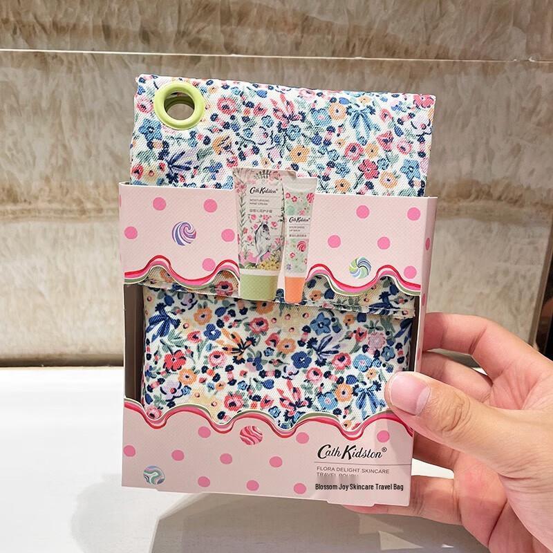 Cath Kidston Floral Joy Hand Cream & Skincare Travel Bag Set