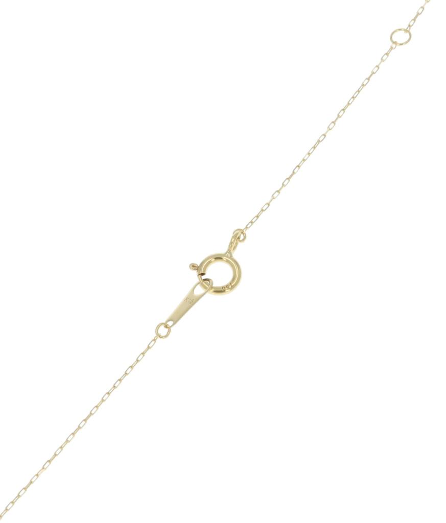 D Collection 18K Yellow Gold Horseshoe DN18943BYG Necklace, 40cm,
