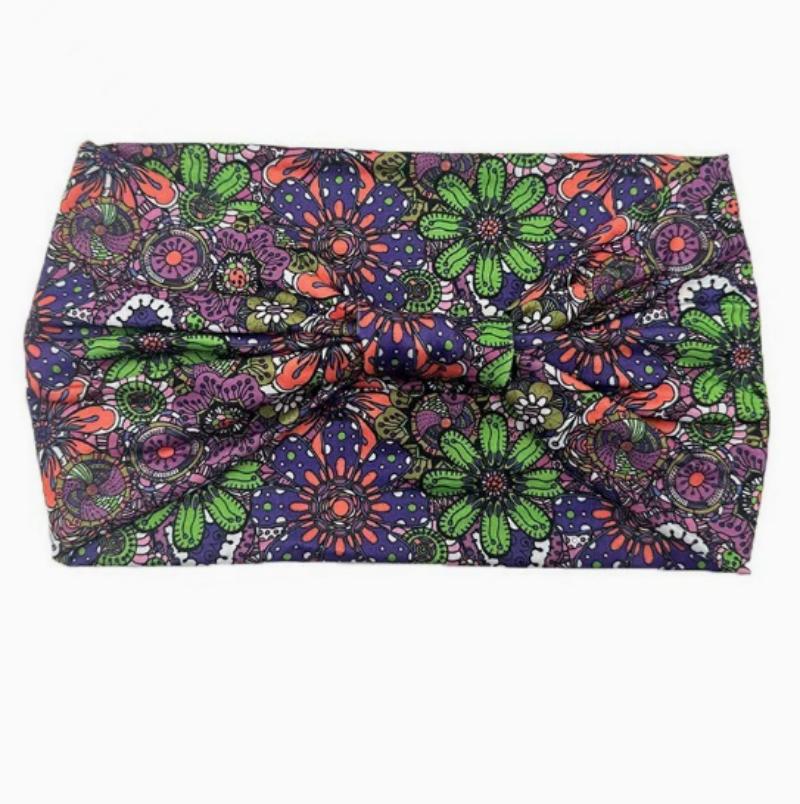 Women's Wide Headband Cotton Printed Headband Sports Band Striped Headband A Wide Edge Yoga Headband Soft Hair Band Headdress Bundle Women Headband