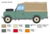 PLATZ Italeri Land Rover 109 LWB Plastic Model with Japanese Instruction Manual IT3665 1/24 (Car)