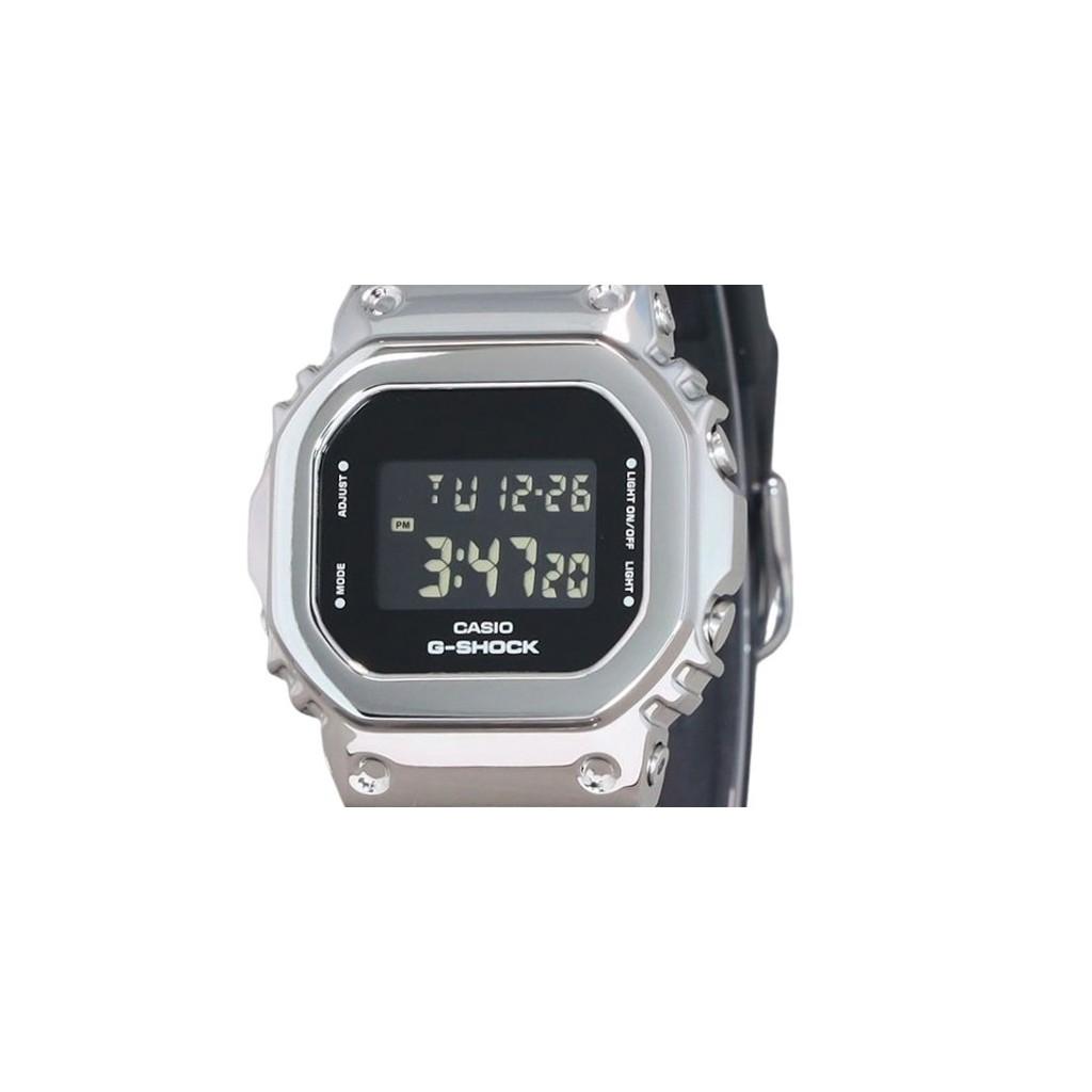 Casio G-Shock Digital Metal Bezel Resin Strap Quartz GM-5600U-1 200M Men's Watch