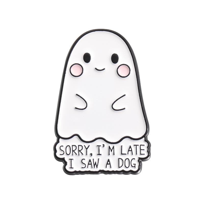 

Cartoon Alloy Adorable Character Brooches Perfect For Personal Style And Events Winter QHXZ2771