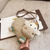 New Ins Cartoon Lamb Plush Shoulder Bag For Women