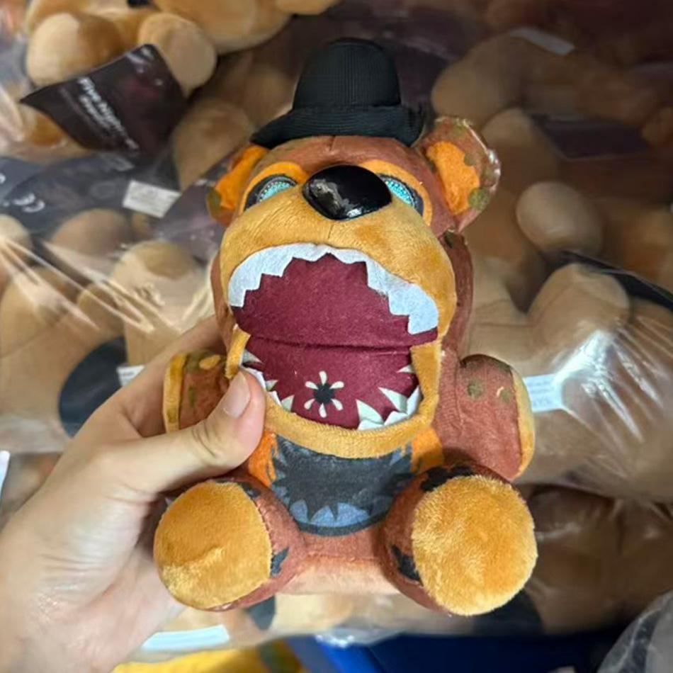 Nieuwe Five Night At Freddy Fnaf Leuke Pluche Speelgoed Spel Poppen 18Cm Bonnie Beer Foxy Cartoon Knuffel Poppen Freddy Speelgoed Voor Kinderen Cadeaus