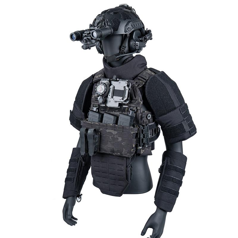 BEPAN Tactical Body Armor Shoulder Pads, Arm Guards, Arm Armor, MOLLE System