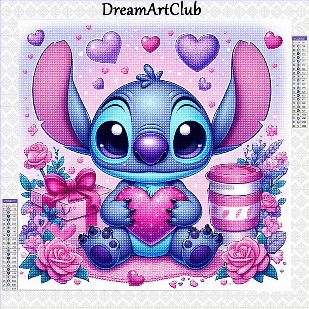 Diamond Painting Lilo & Stitch Diamond Embroidery Rhinestone of Picture Mosaic Art Cross Stitch Kits Home Decor
