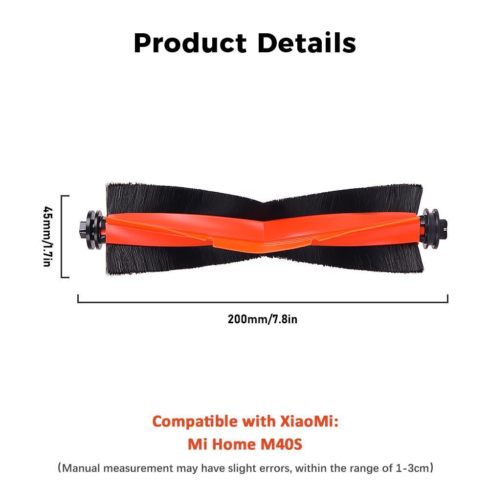 Accessory For Xiaomi Mijia M40S OV31CN Robot Vacuum Cleaner Optional Parts Filter Main Side Brush Roller Mop Dust Bag Holder