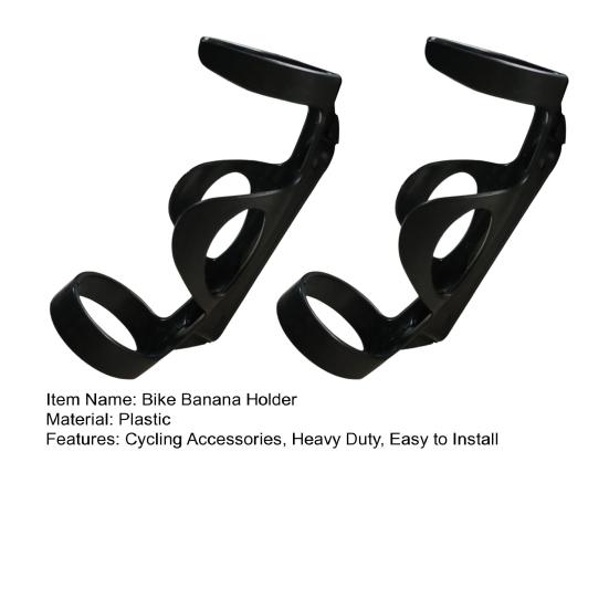 1/2Pcs Bike Banana Holder Universal MTB Road Mountain Bicycle Banana Carrier Cage Cycling Fruit Mount Rack Bike Accessories