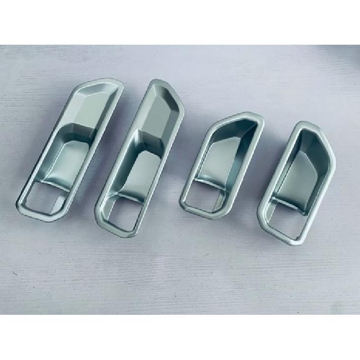 ABS Inner Door Handle Bowl Lid Cover Trim For 24-25 Toyota Prado LC250 Matte