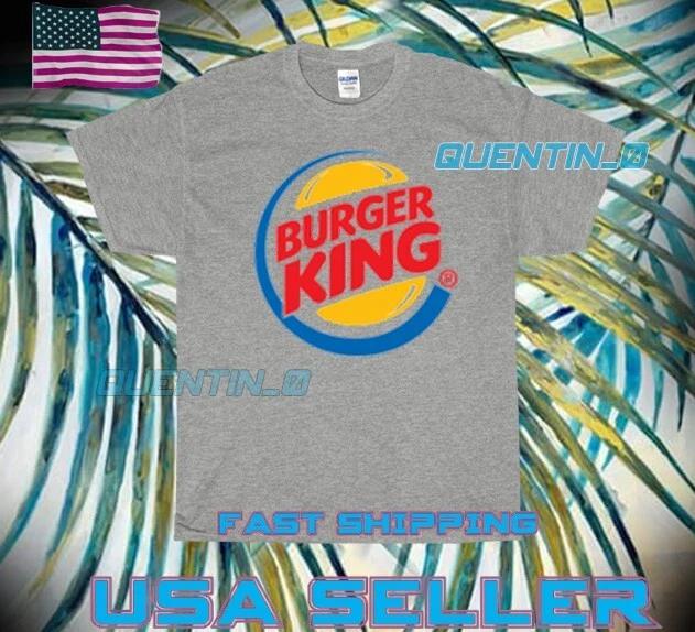 

NEW Shirt PREMIUM BURGER KING LOGO T-Shirt FUNNY UNISEX SIZE S TO 5XL 3XL