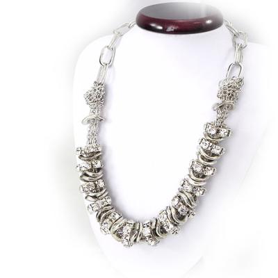 [G8709] - Stříbrný designový náhrdelník 'Kilimandžáro'