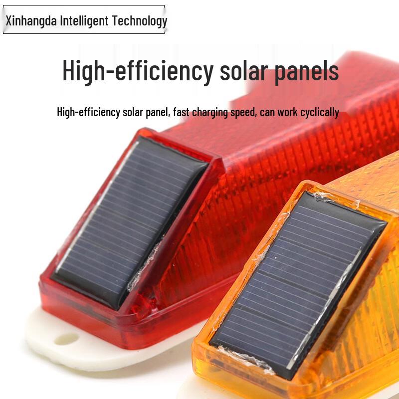 Solar Flashing Guardrail Contour Light