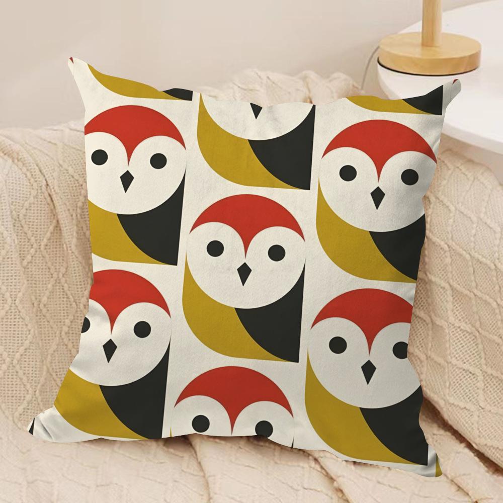 Brand OOrla kKiely Cushion Cover Short plush Doublesided Print Square Throw Pillow Covers Sofa Home Cushion Decor