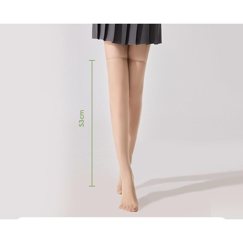 Women's Summer Thin Anti-snagging Silk Calf Socks, Ultra-thin Flesh-colored Half-length Beauty Socks, Invisible Concealer Crystal Socks