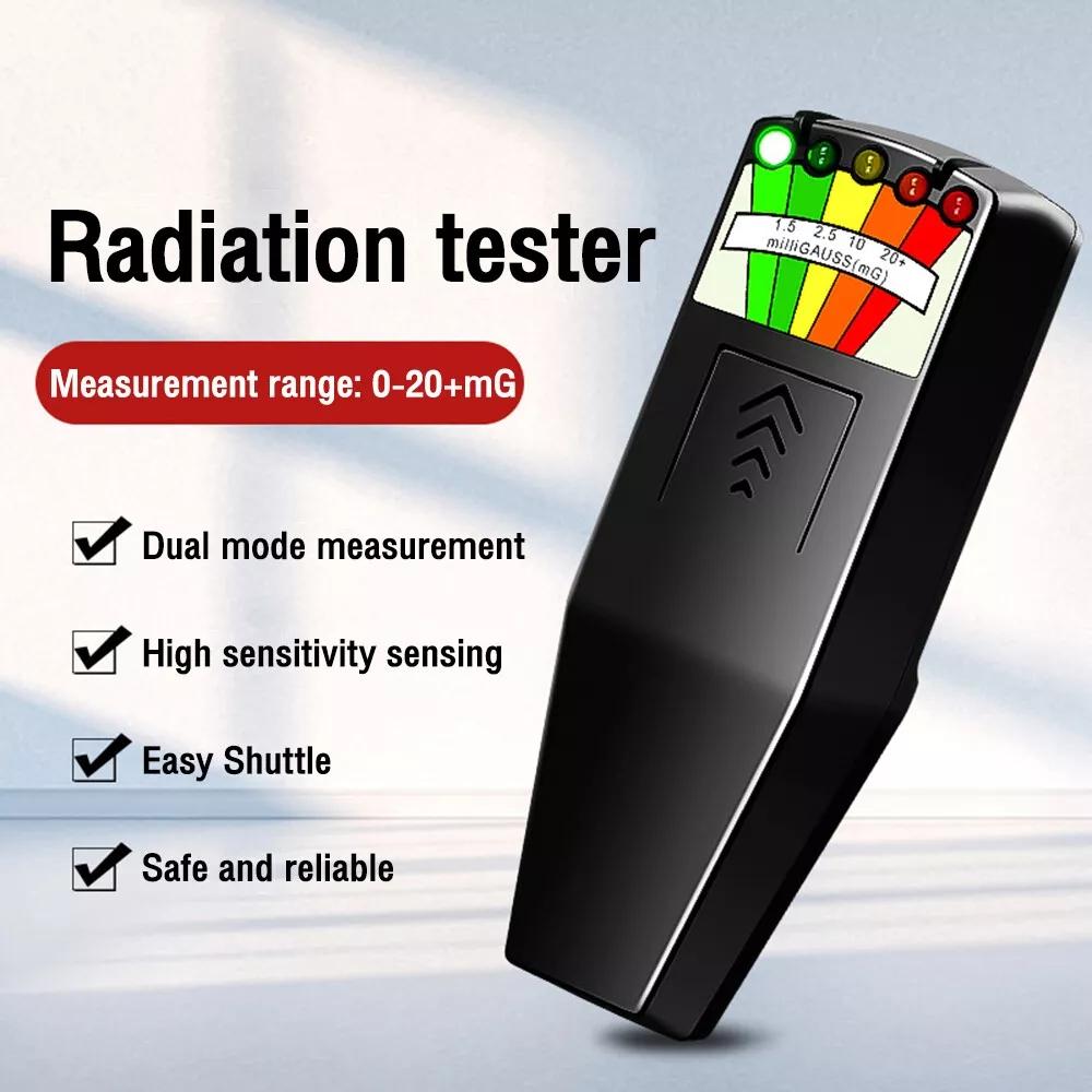 Professional 1 LED EMF Meter Magnetic Field Detector Ghost Hunting Paranormal Equipment Tester Counter