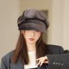 Beret Female Autumn and Winter Retro Painter Hat Fashion Duck Tongue Octagonal Hat