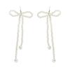 Delicate Bowknot Earrings Fashion Ear Jewelry Bowknot Shaped Ear Studs Alloy Material Suitable for Fashionable Outfits