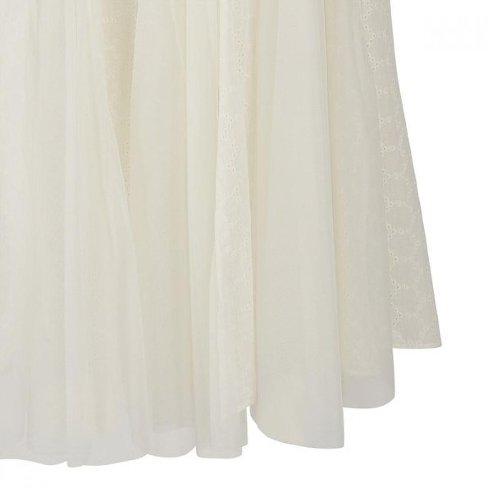 GGPX New York Punching Lace Volume Chiffon Skirt  Gq4sk027f 