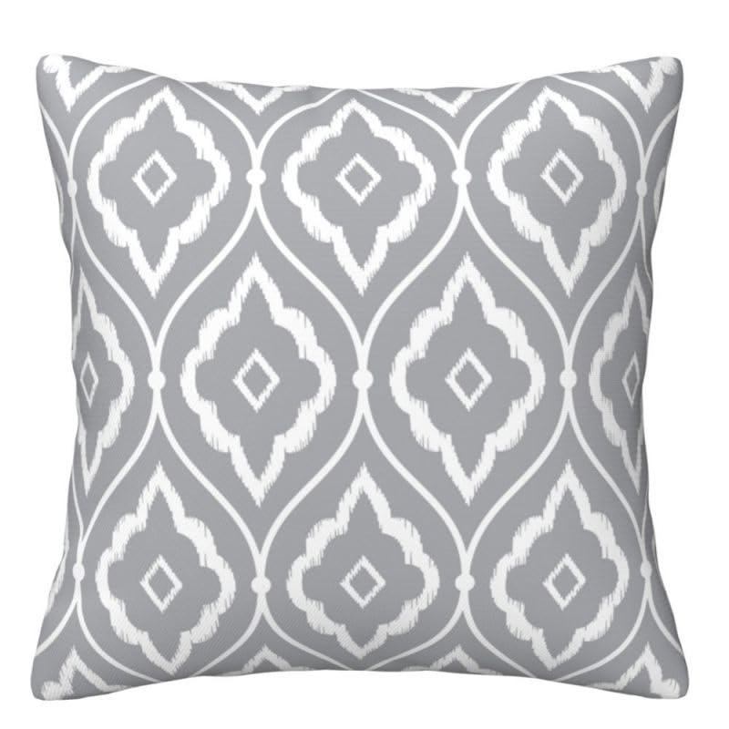 Home Decor Geometric & Floral Patterned Pillow Covers Pattern Cushion Cover Suitable For Sofa Bedroom Car Pillow Cover