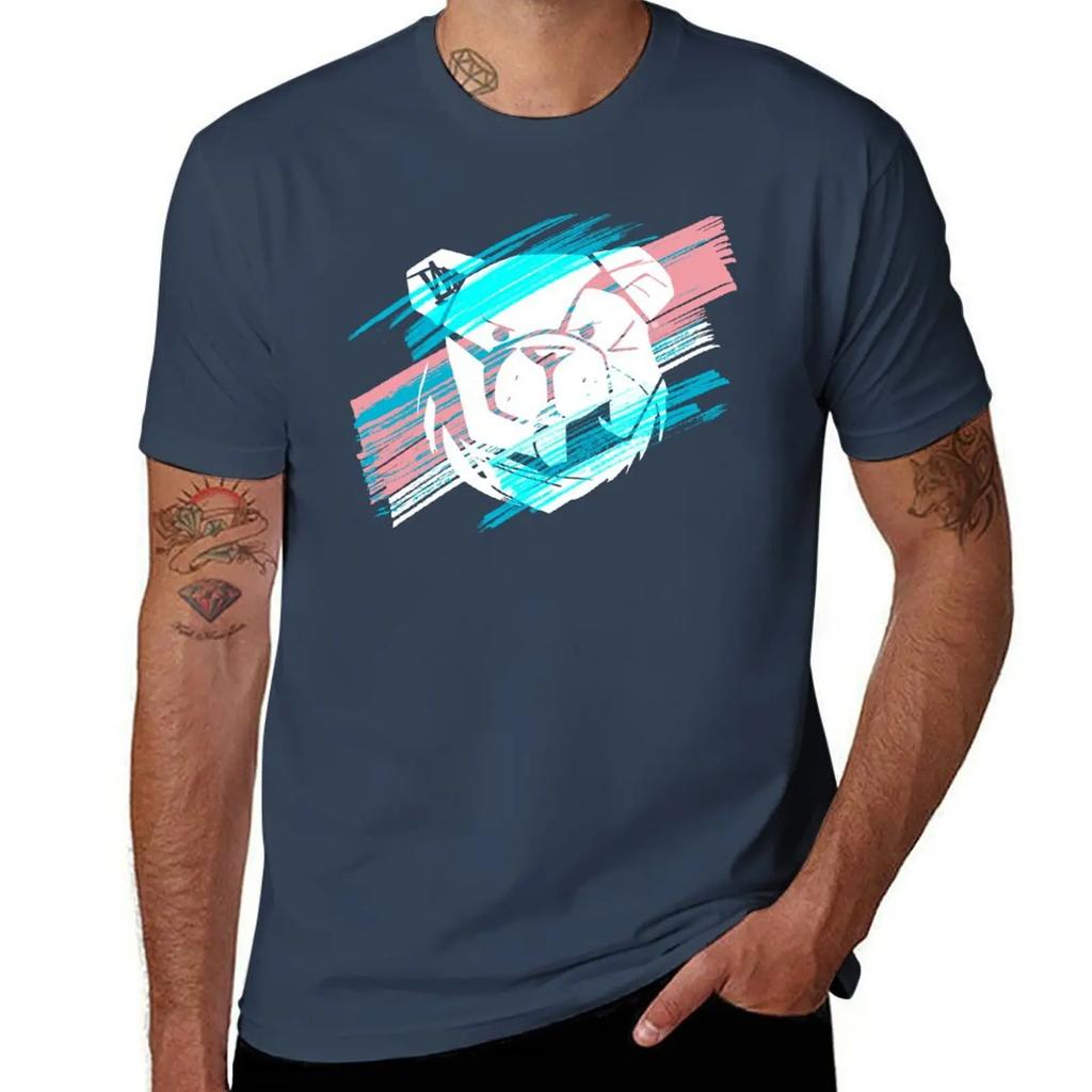 ROBUST BEAR TRACES 08 TShirt man t shirt sports fans kawaii clothes vintage t shirts clothes for men